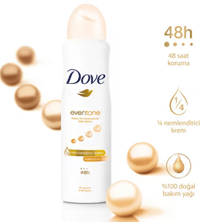 Dove Eventone Deodorant 150ml-Ter Kokusu