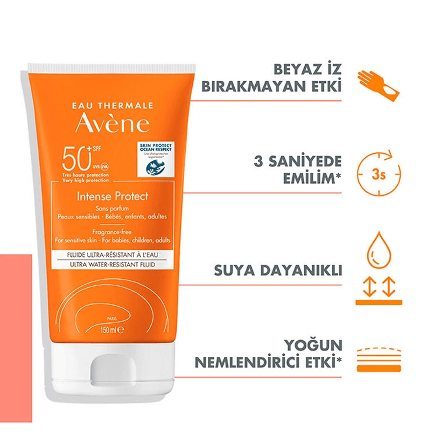 Avene Intense Protect SPF50+ Fluid Ultra Güneş Koruyucu 150ml