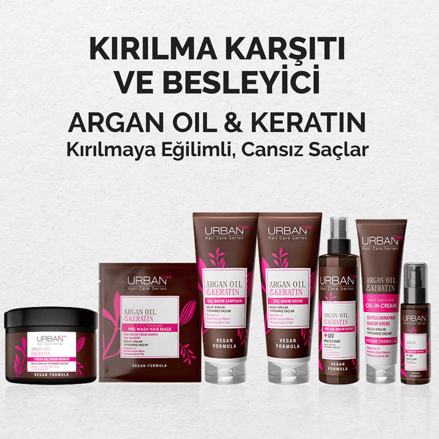 Urban Care Argan Oil & Keratin Yoğun Saç Bakım Maskesi 230ml