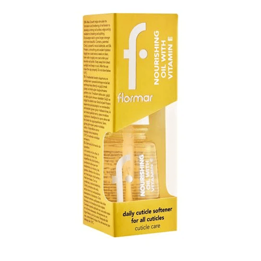 Flormar Nourishing Oil Vitamin E İçeren Tırnak Bakım Yağı 11ml