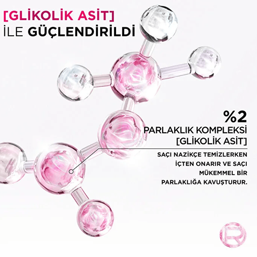 Loreal Paris Elseve Glycolic Gloss Şampuan 200ml - Sülfatsız Şampuan