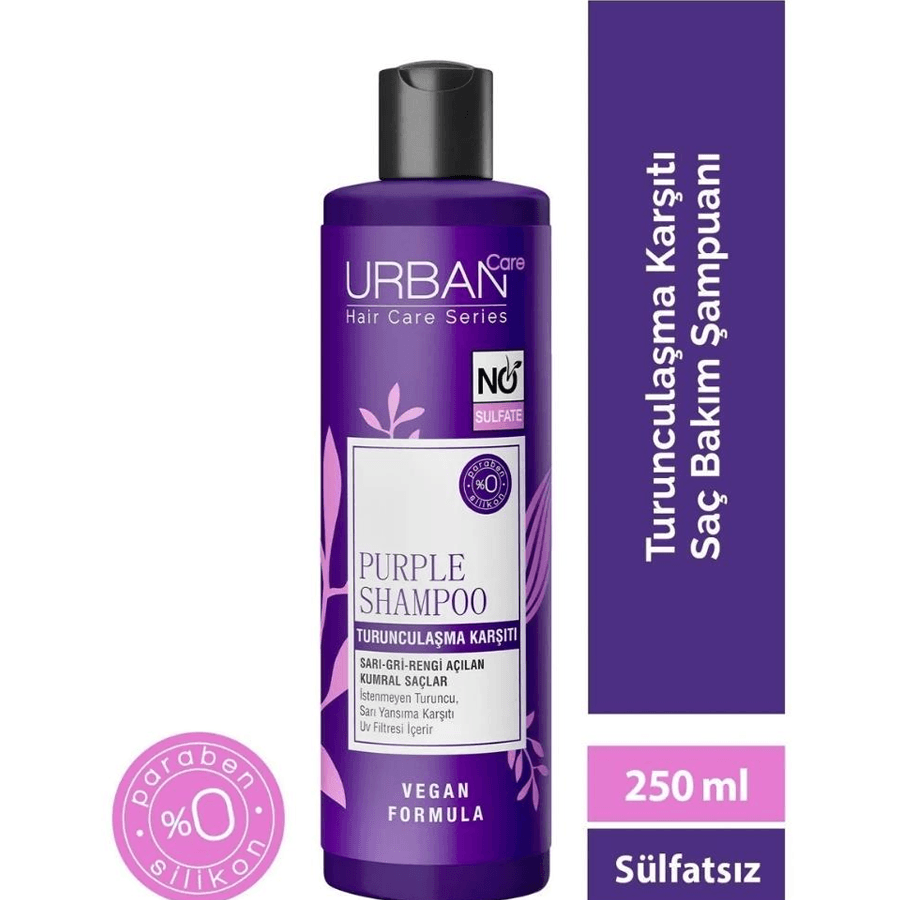 Urban Care Purple Shampoo 250ml-Turunculaşma Karşıtı Şampuan