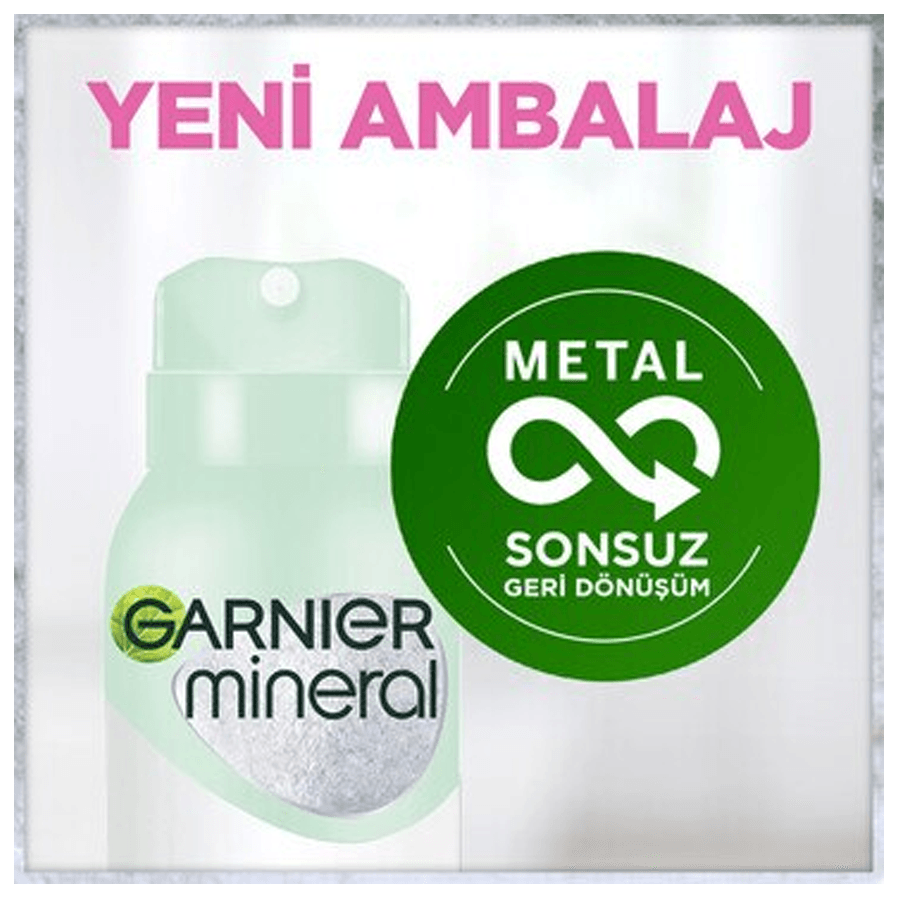 Garnier Mineral Lekesiz Koruma Deodorant Sprey 150ml-Hızlı Kuruma