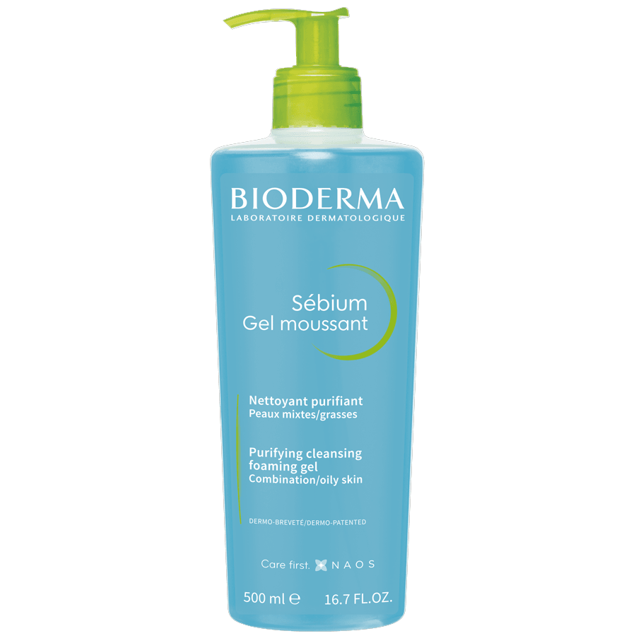 Bioderma Sebium Foaming Gel 500ml-Yağlı Cilt Temizleyici