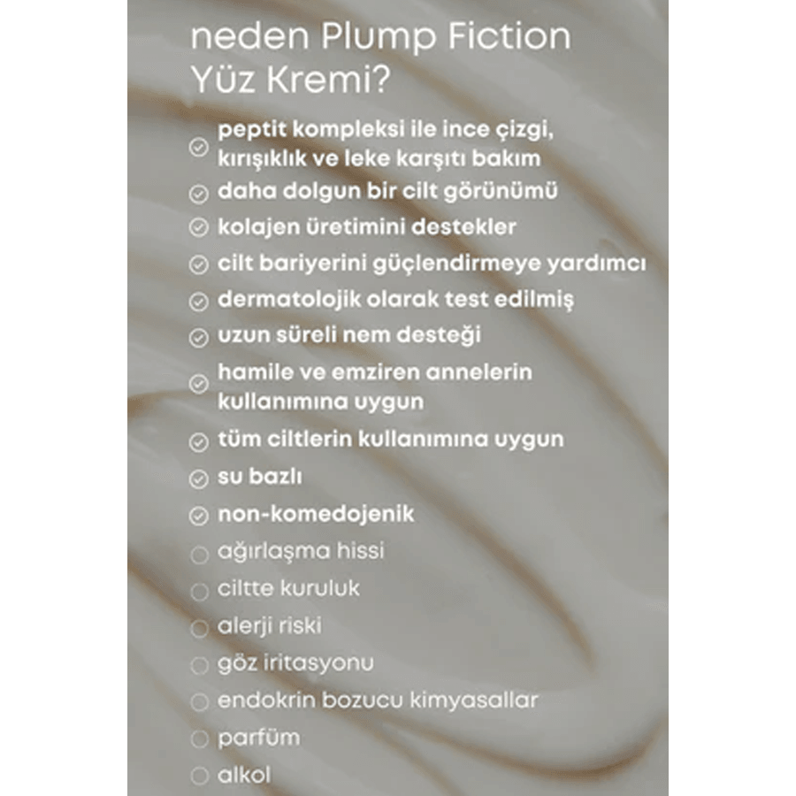 Birdiejay Beauty Labs Plump Fiction Peptitli Yüz Kremi 50ml