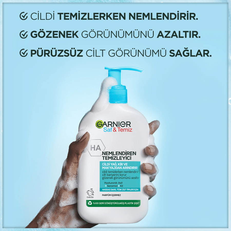 Garnier Saf & Temiz Nemlendiren Temizleyici 250ml
