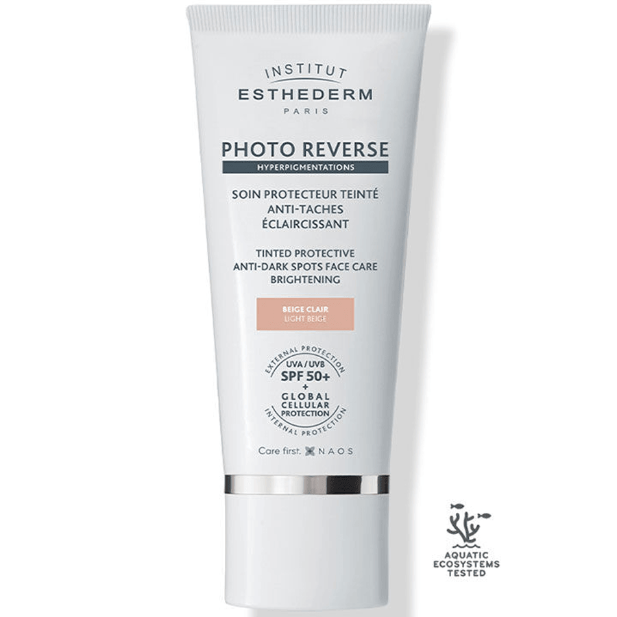 Institut Esthederm Paris Photo Renkli Güneş Kremi Spf 50 Light Beige 50ml