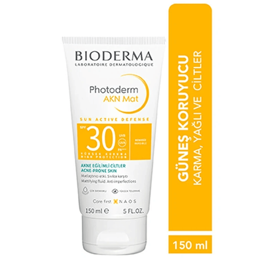 Bioderma Photoderm AKN MAT Spf30 150ml-Güneş Koruyucu Krem