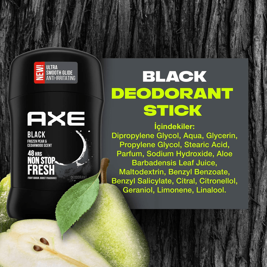 Axe Black Deodorant Stick 50ml-Ultra Konfor