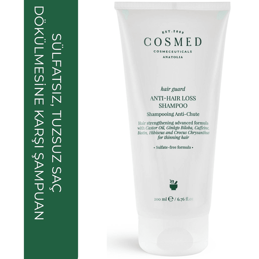 Cosmed Anti Hair Loss Shampoo 200ml-Saç Dökülmesine Karşı Şampuan