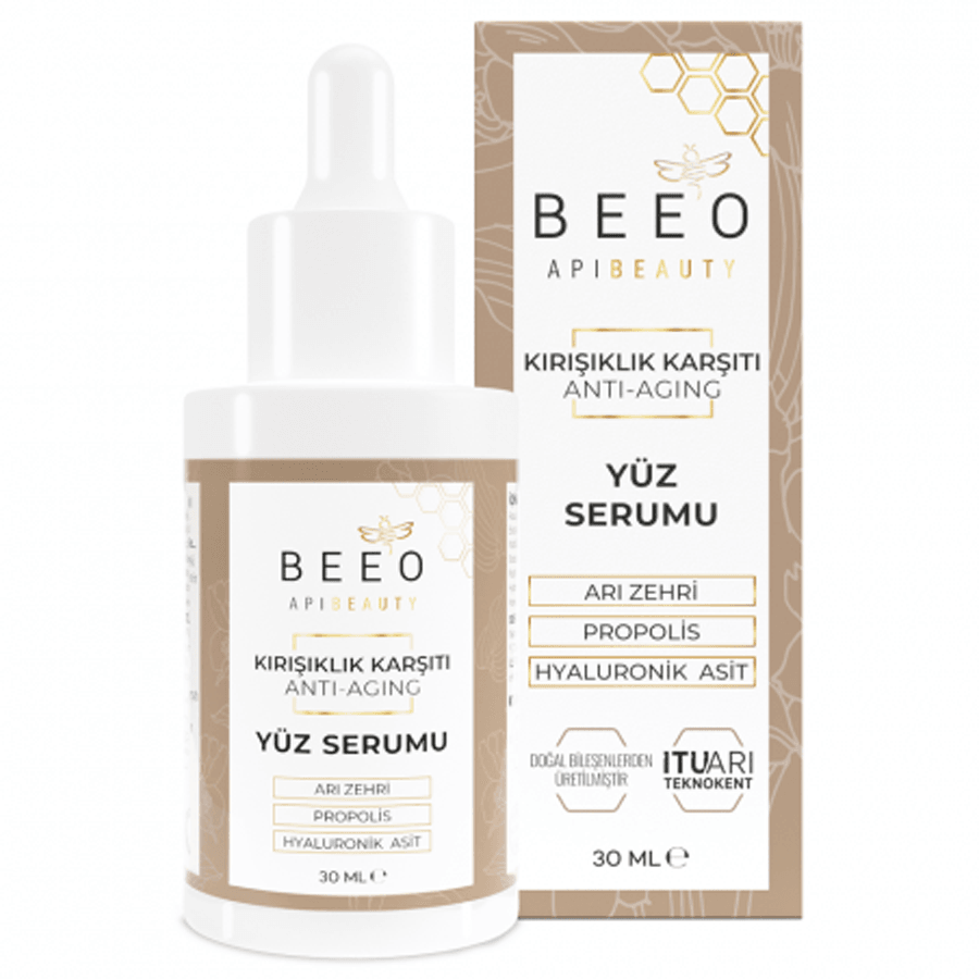 Beeo Api Beauty Arı Zehirli Propolisli Anti-Aging Yüz Bakım Serumu 30ml