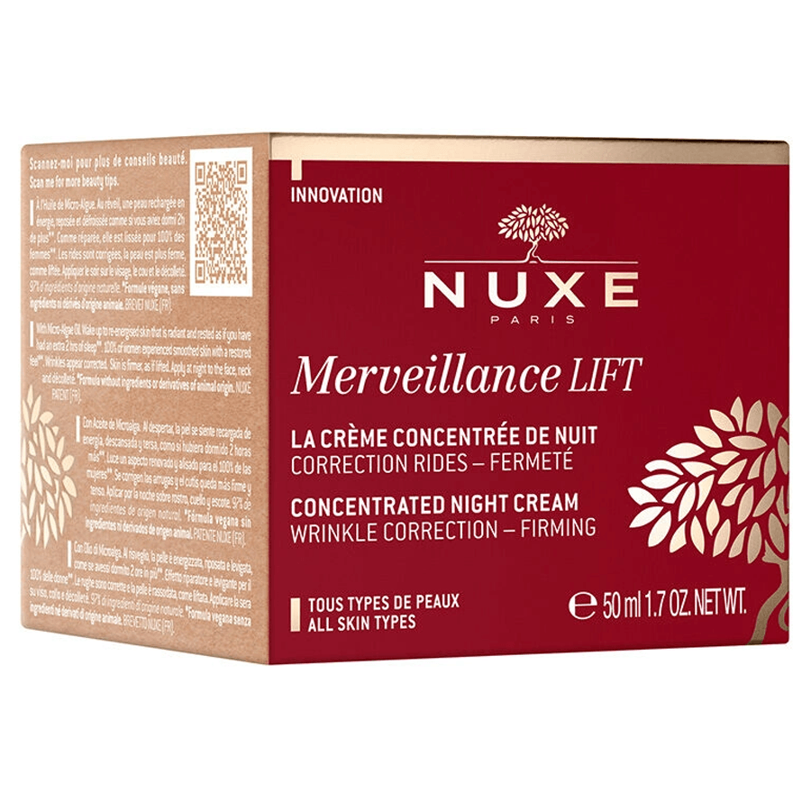 Nuxe Merveillance Lift Firming Night Cream 50ml-Sıkılaştırıcı Gece Bakım Kremi