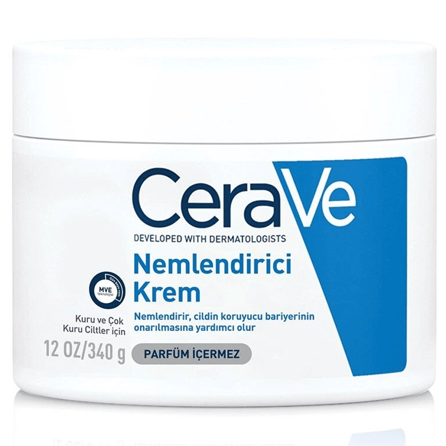 CeraVe Nemlendirici Krem 340gr-Kuru ve Çok Kuru Cilt