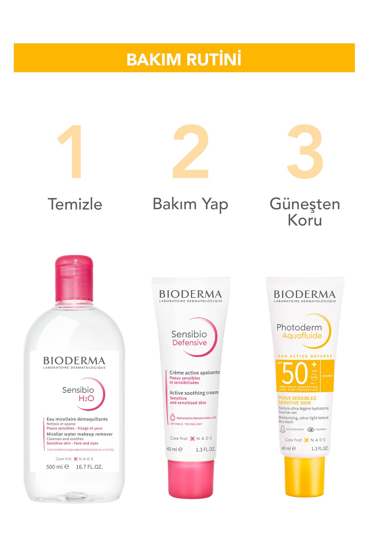 Bioderma Photoderm Aquafluid SPF50+ 40ml-Yüz Güneş Kremi