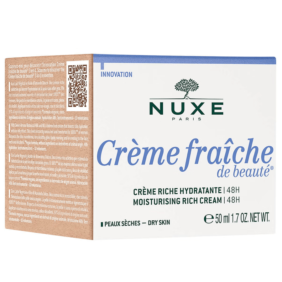 Nuxe Creme Fraiche 48h Nemlendirici Yoğun Bakım Kremi 50ml-Kuru Ciltler