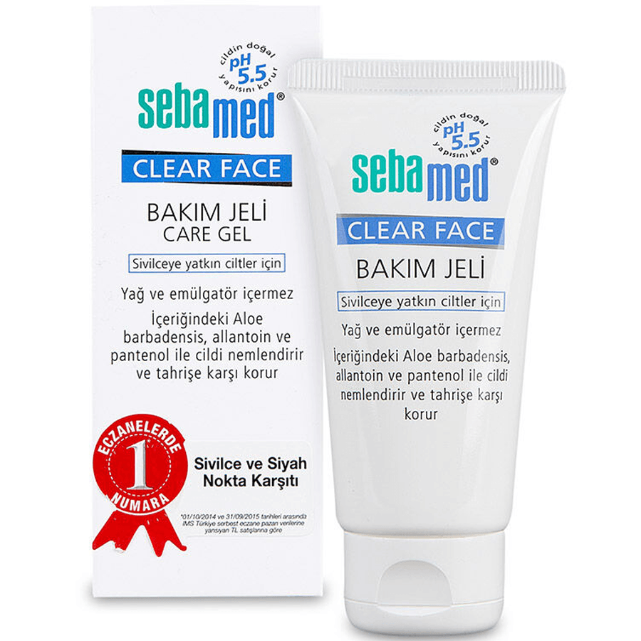 Sebamed Clear Face Bakım Jeli 50ml - Sebum Dengeleme
