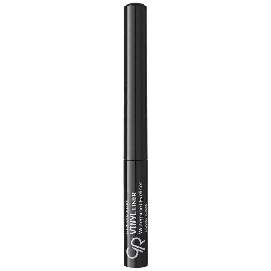 Golden Rose Vinyl Liner Waterproof Eyeliner Black-Suya Dayanıklı Eyeliner