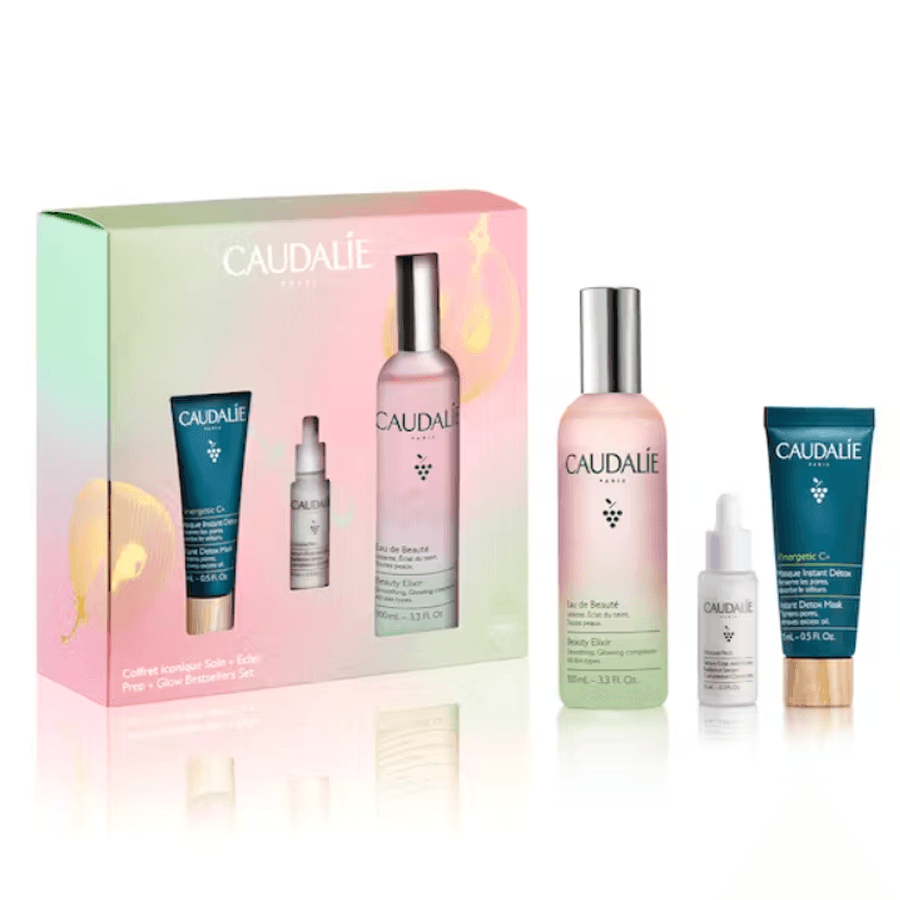 Caudalie Beauty Elixir Detox Glow Trio Set- Arındırıcı ve Işıltı Verici Set