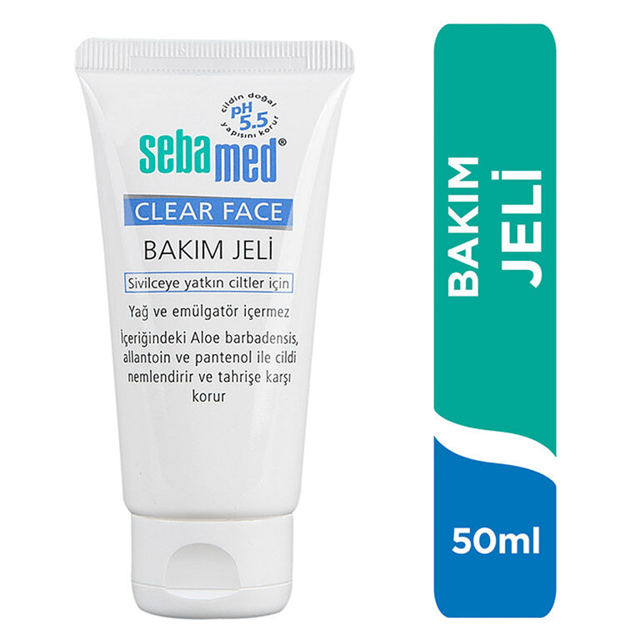 Sebamed Clear Face Bakım Jeli 50ml - Sebum Dengeleme