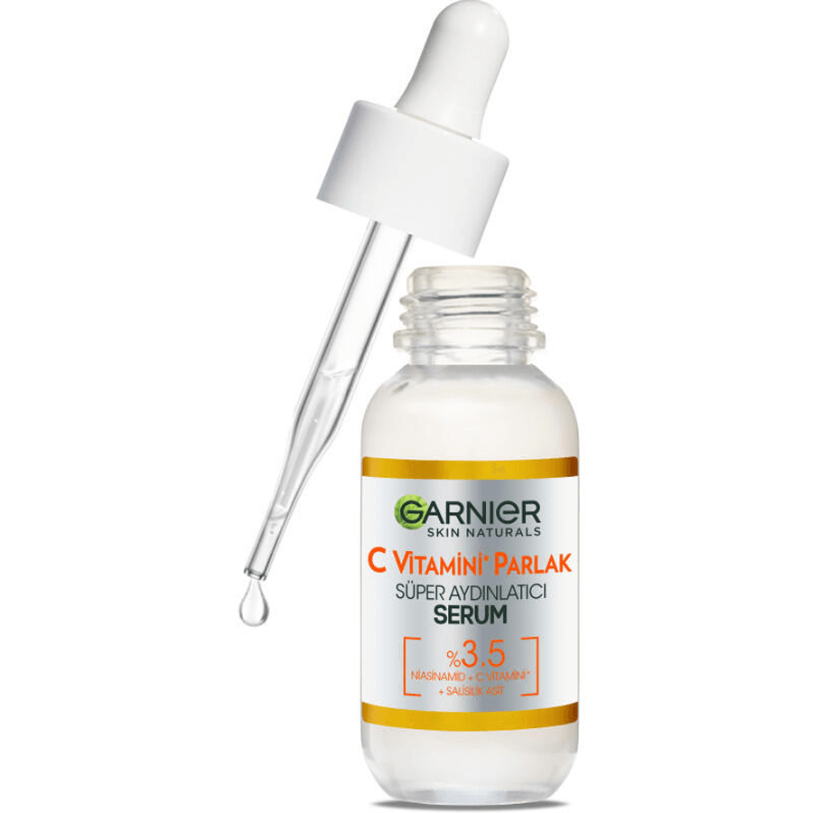 Garnier C Vitamini Parlak Süper Aydınlatıcı Serum 30ml-Koyu Leke