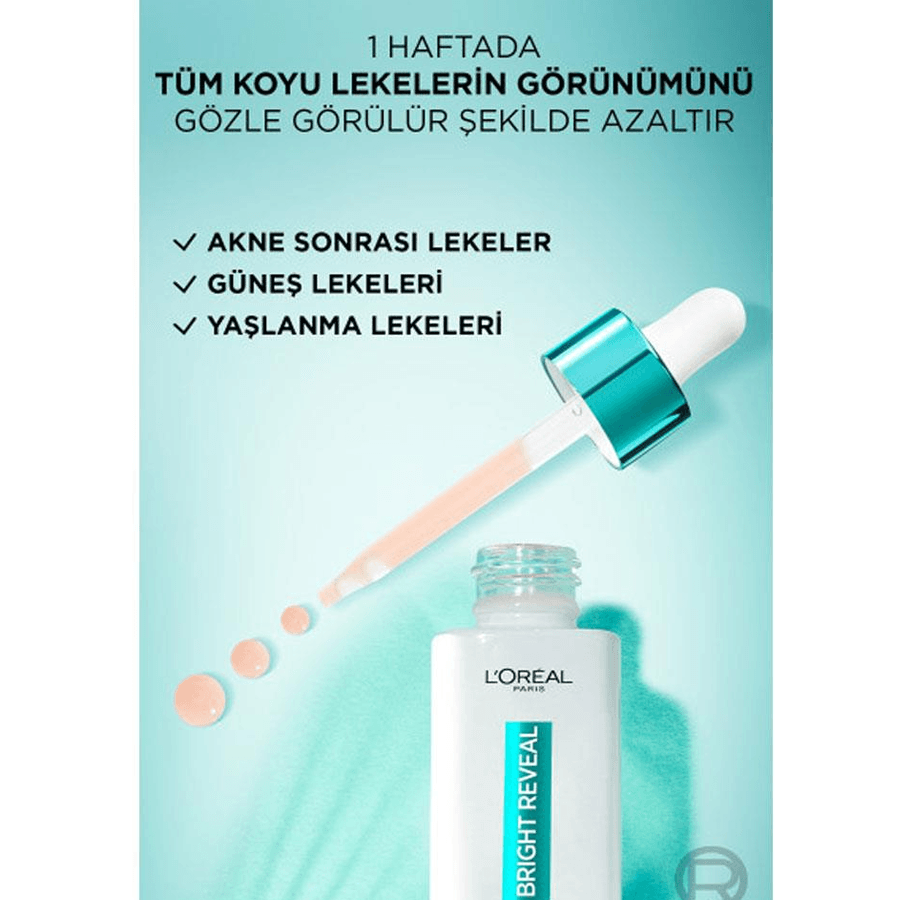 Loreal Paris Bright Reveal Niasinamid Koyu Leke Karşıtı Serum 30ml