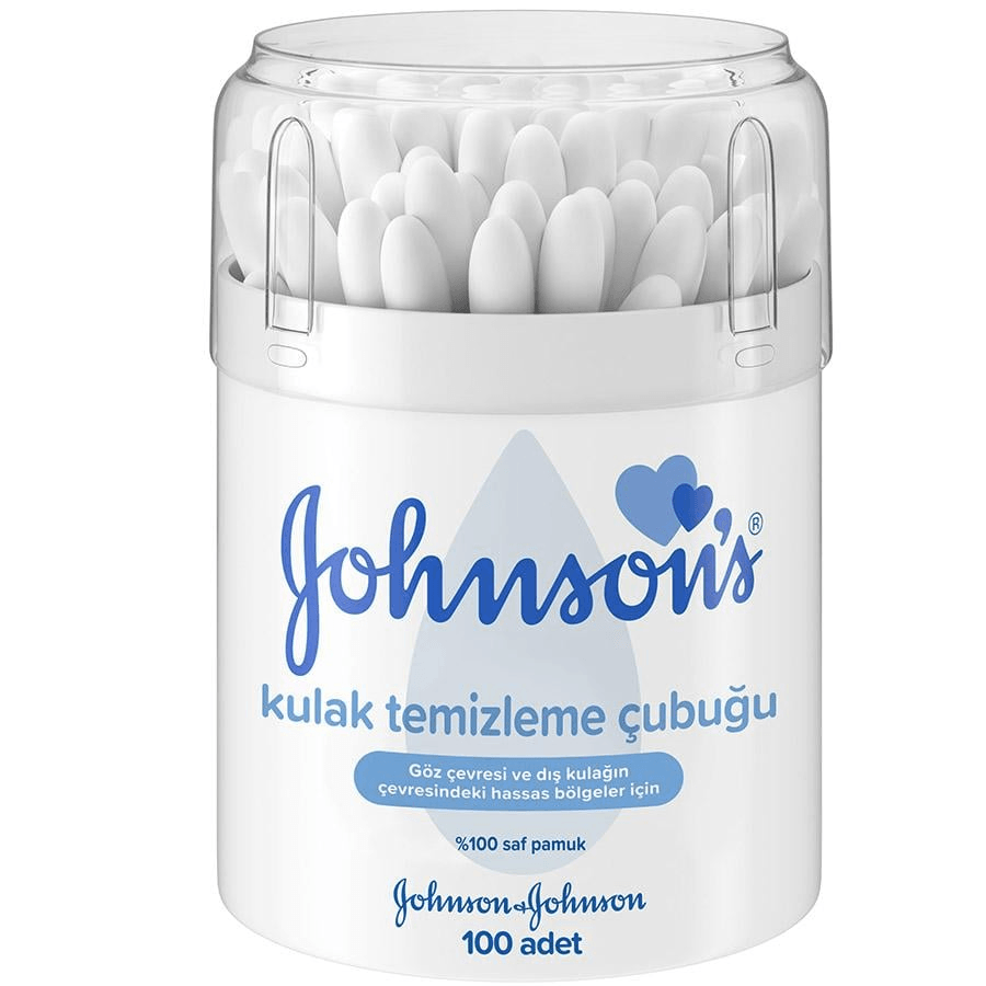 Johnson's Baby Kulak Temizleme Çubuğu 100 Adet