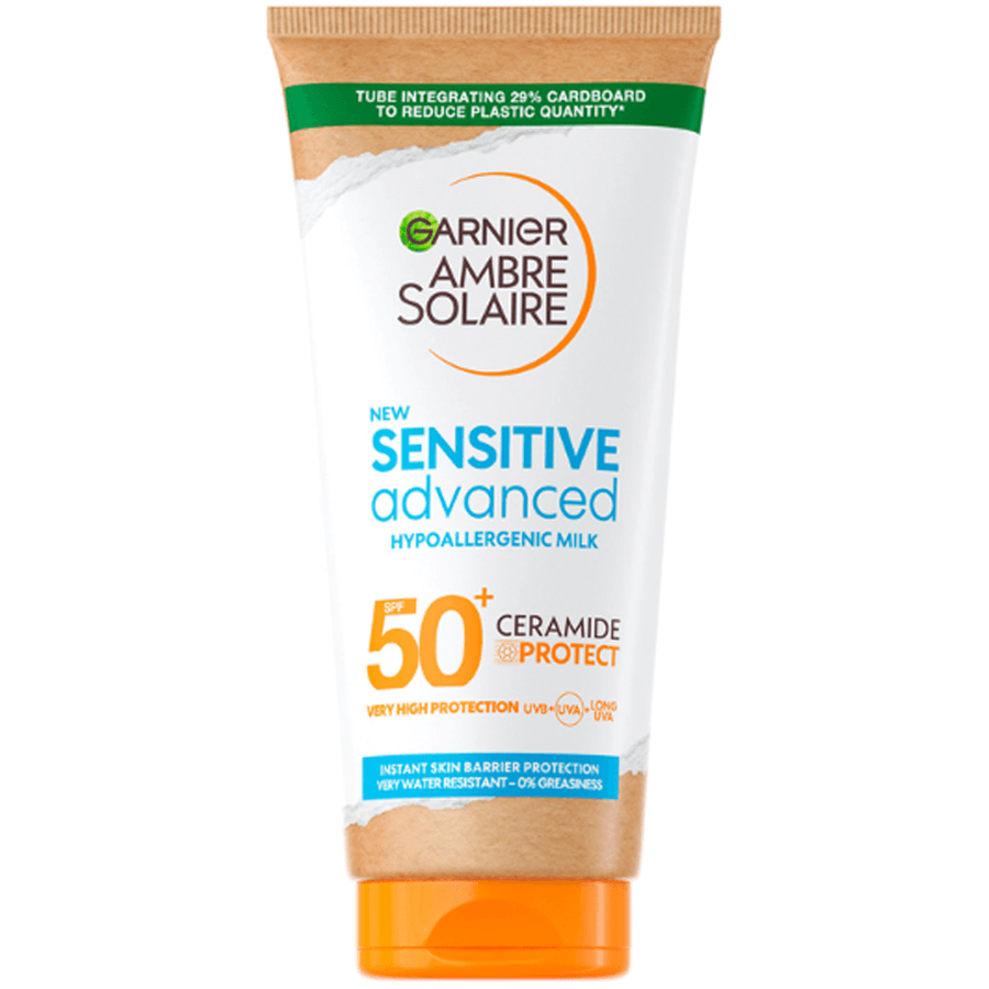 Garnier Ambre Solaire Sensitive Advanced Spf 50 Milk Ceramide 175ml-Güneş Koruyucu Süt