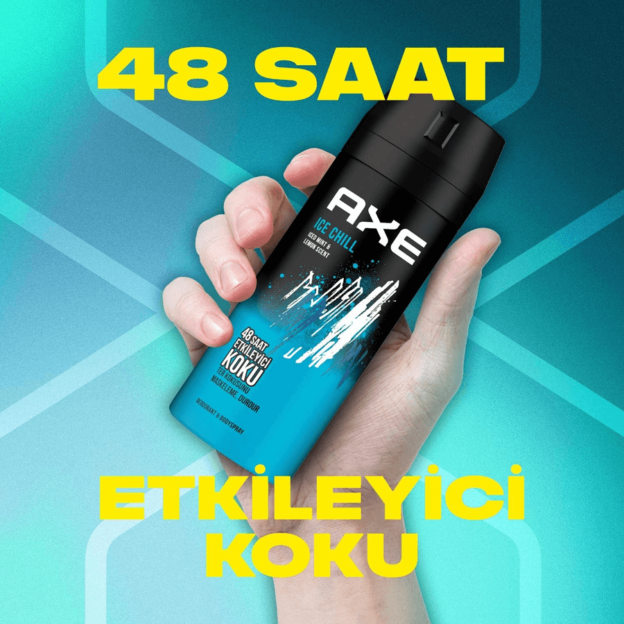 Axe Ice Chill Erkek Deodorant Sprey 150ml