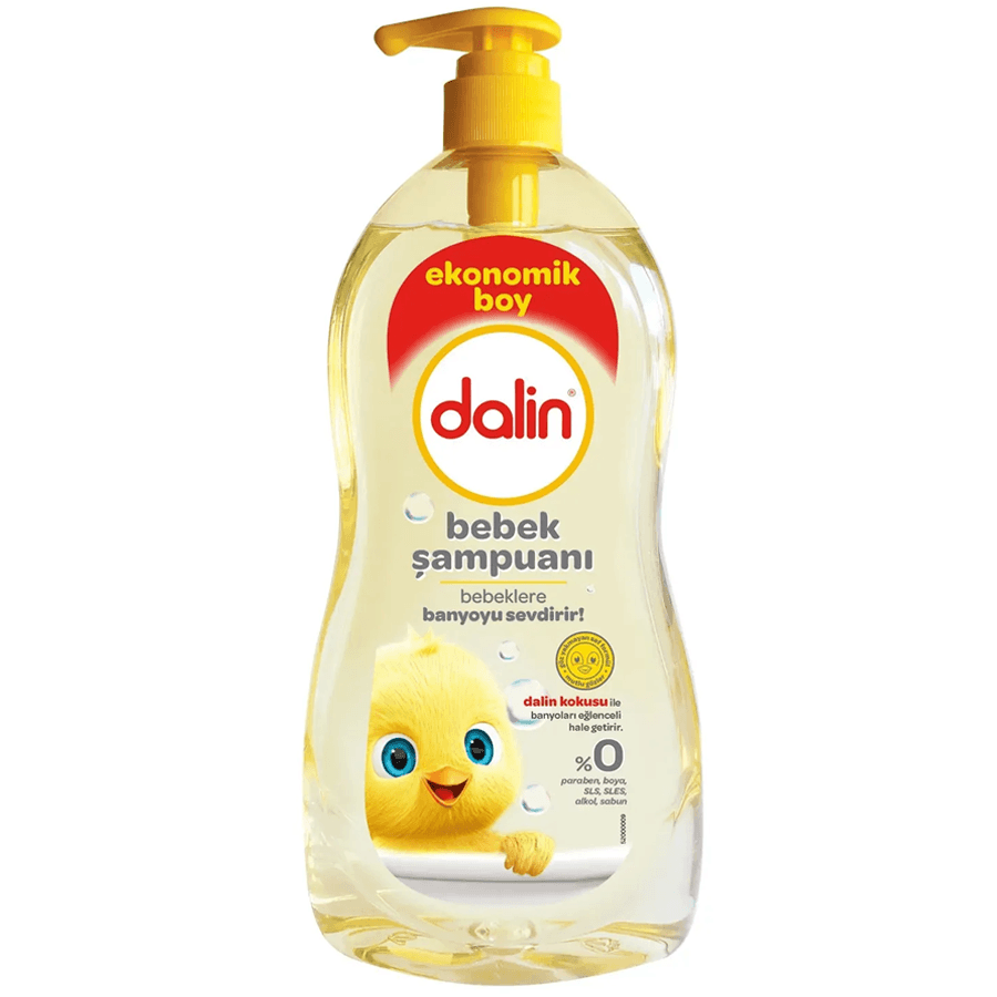 Dalin Bebek Şampuanı 900ml-Göz Yakmayan Şampuan