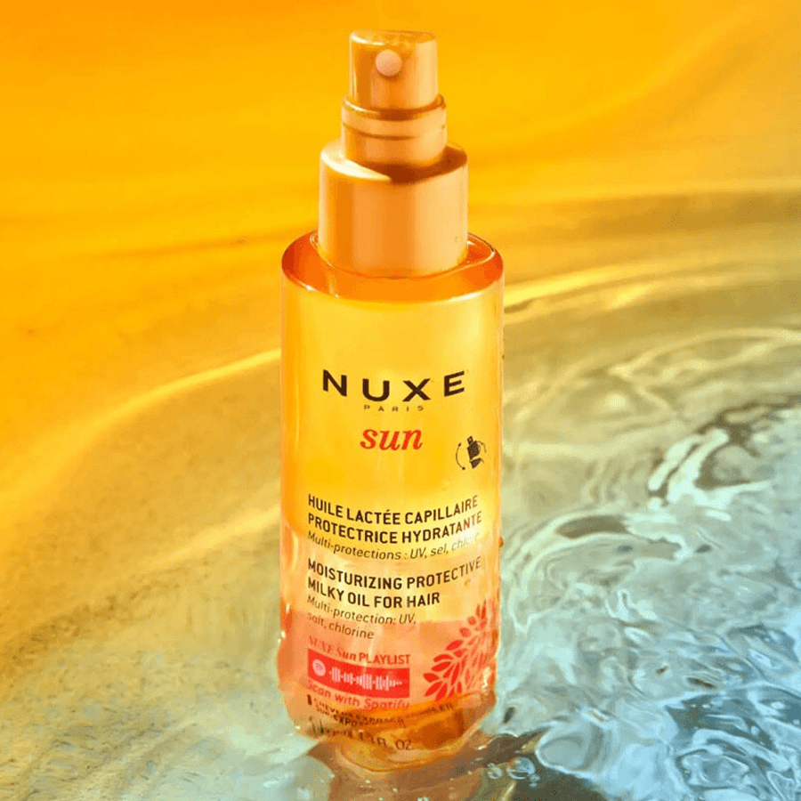 Nuxe Sun Moisturising Protective Milky Oil For Hair 100ml-Çift Fazlı Saç Yağı