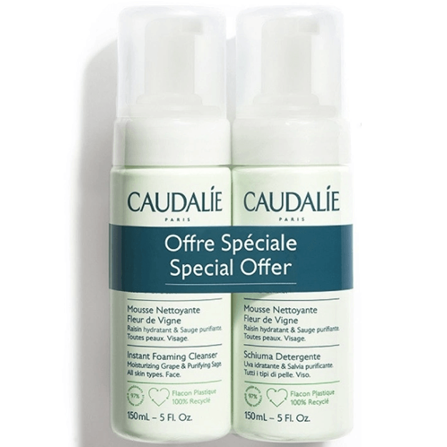 Caudalie Vinoclean Instant Foaming Cleanser 150ml-İkili Set