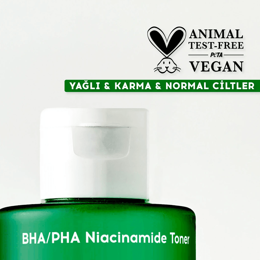 Cream Co. BHA/PHA Niacinamide Toner 200ml-Çay Ağacı Tonik