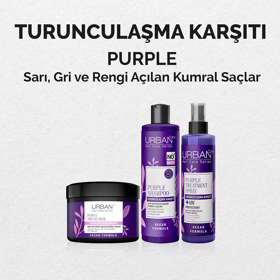 Urban Care Mor Turunculaşma Karşıtı Sıvı Saç Bakım Kremi 200ml