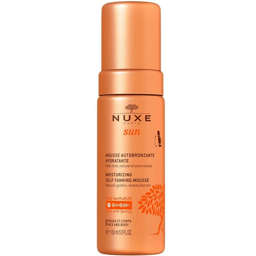 Nuxe Sun Outobronzant Face & Body Cream Mousse 200ml-Sun Outobronzant Köpük