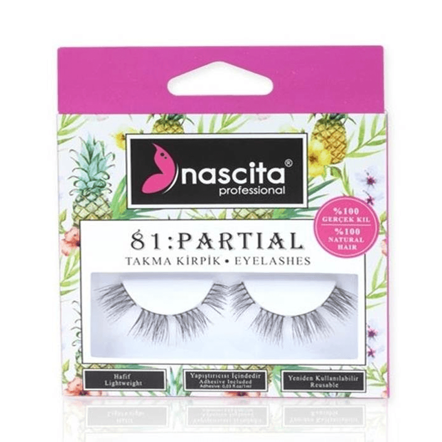 Nascita Partial False Eyelashes 081