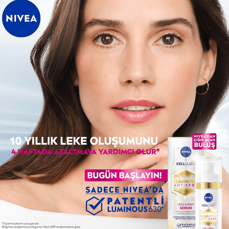 Nivea Luminous630 Leke Karşıtı Serum 30ml-Işıltı Cilt