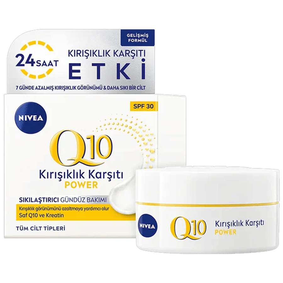 Nivea Q10 Power Kırışık Karşıtı Gündüz Kremi Spf30 50ml