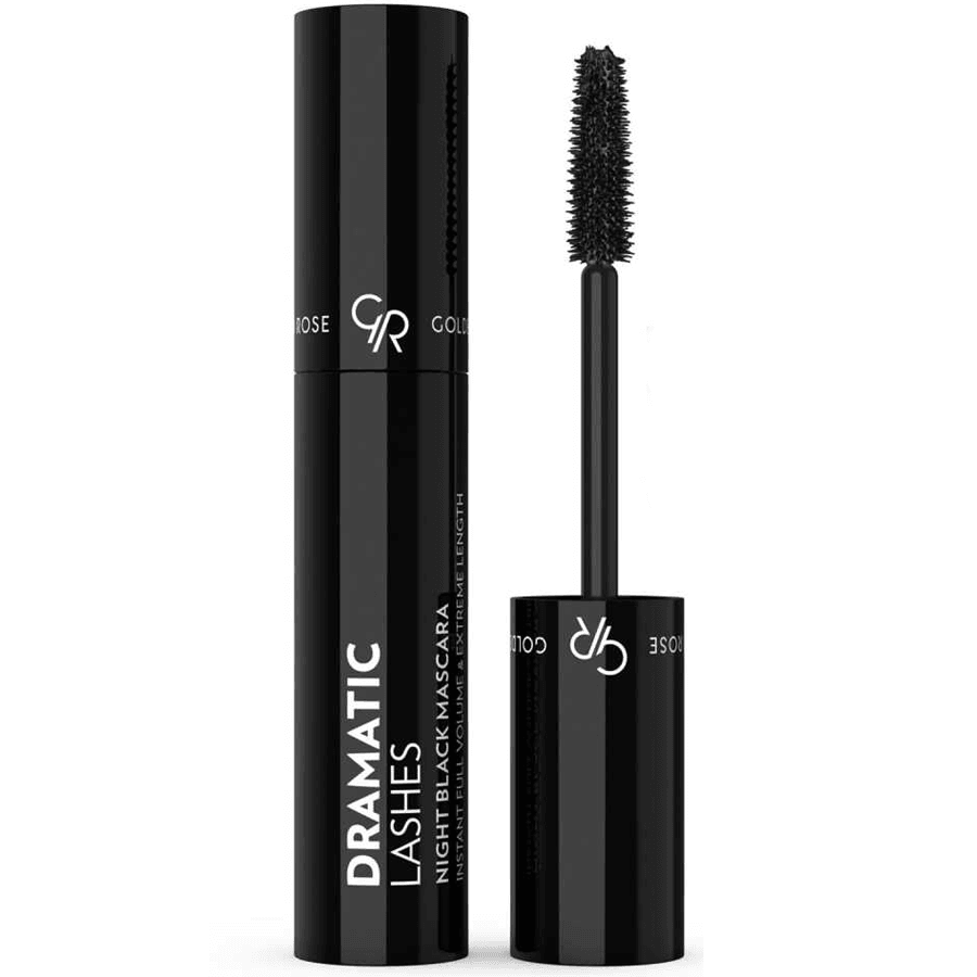 Golden Rose Dramatic Lashes Night Black Mascara Black-Hacim Veren Maskara