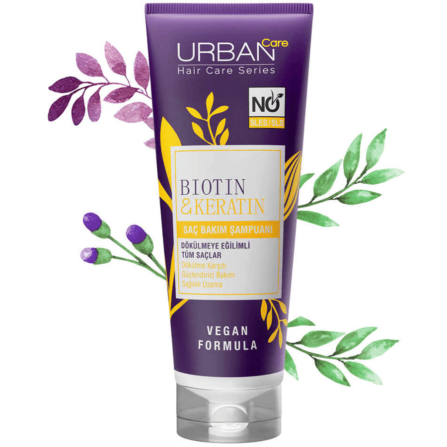 Urban Care Biotin & Keratin Sülfatsız Saç Bakım Şampuanı 250ml