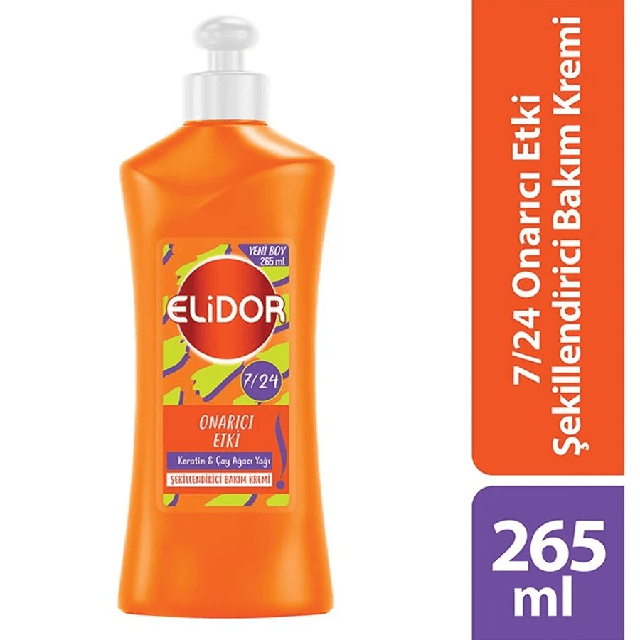 Elidor 7/24 Onarıcı Etki Şekillendirici Bakım Kremi 265ml