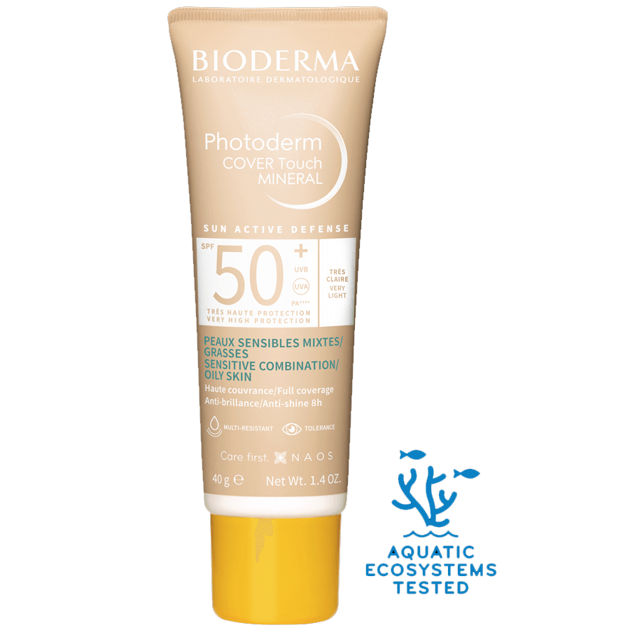 Bioderma Photoderm Cover Touch Mineral Spf50+ Light 40gr-Güneş Koruyucu