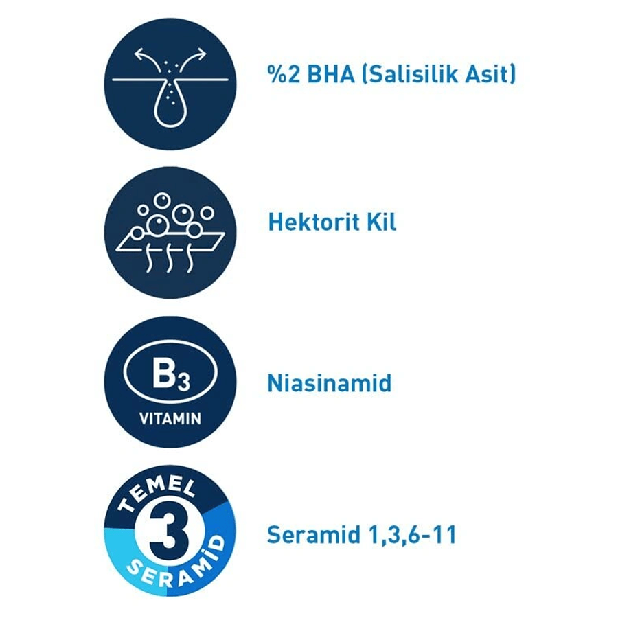 CeraVe Akneye Eğilim Gösteren Ciltlere Özel Temizleyici 236ml