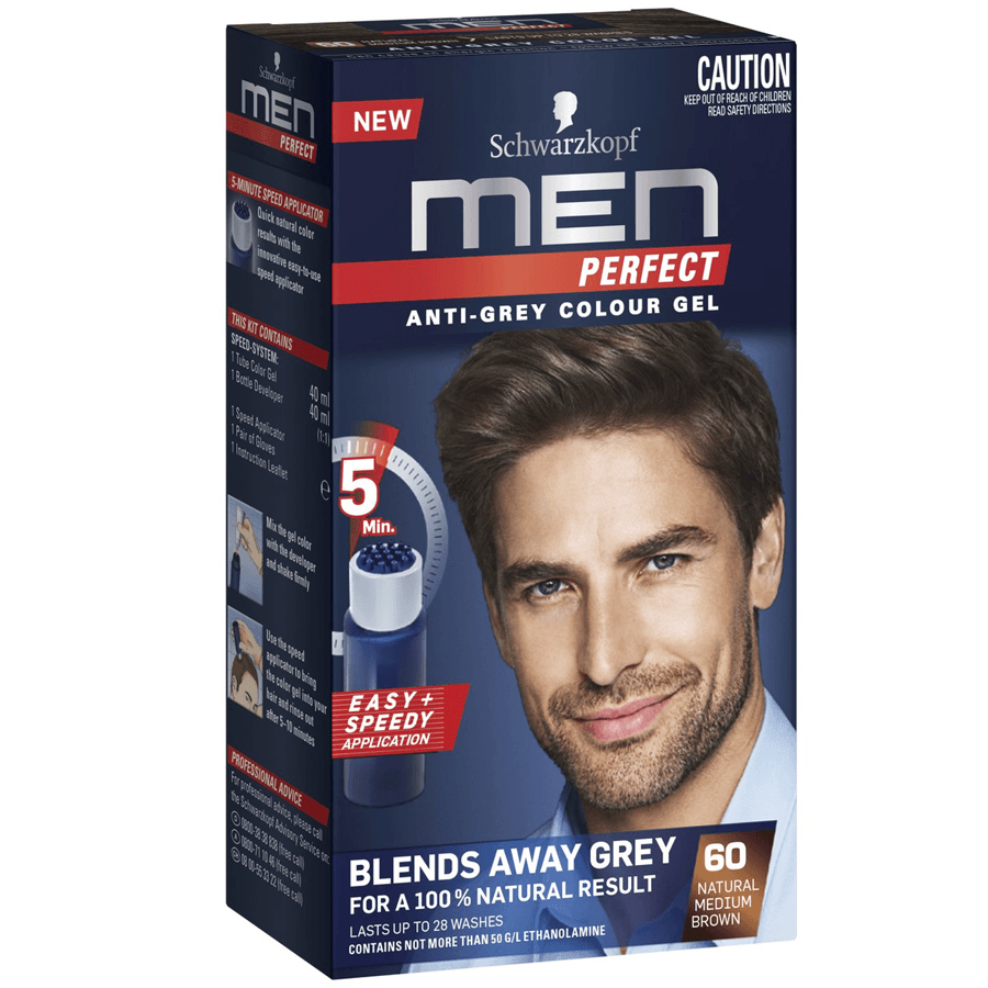 Schwarzkopf Men Perfect Jel Saç Boyası 60 Kahve