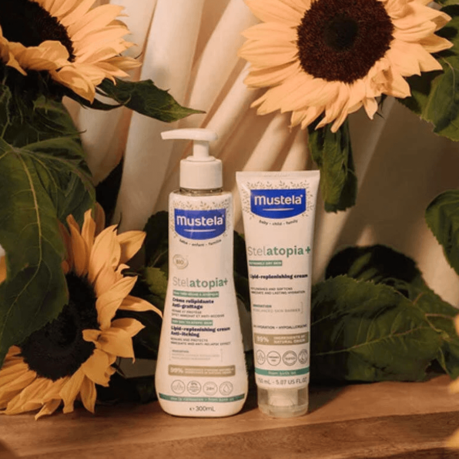 Mustela Stelatopia+ Lipid Replenishing Cream 300ml-Yenileyici Krem