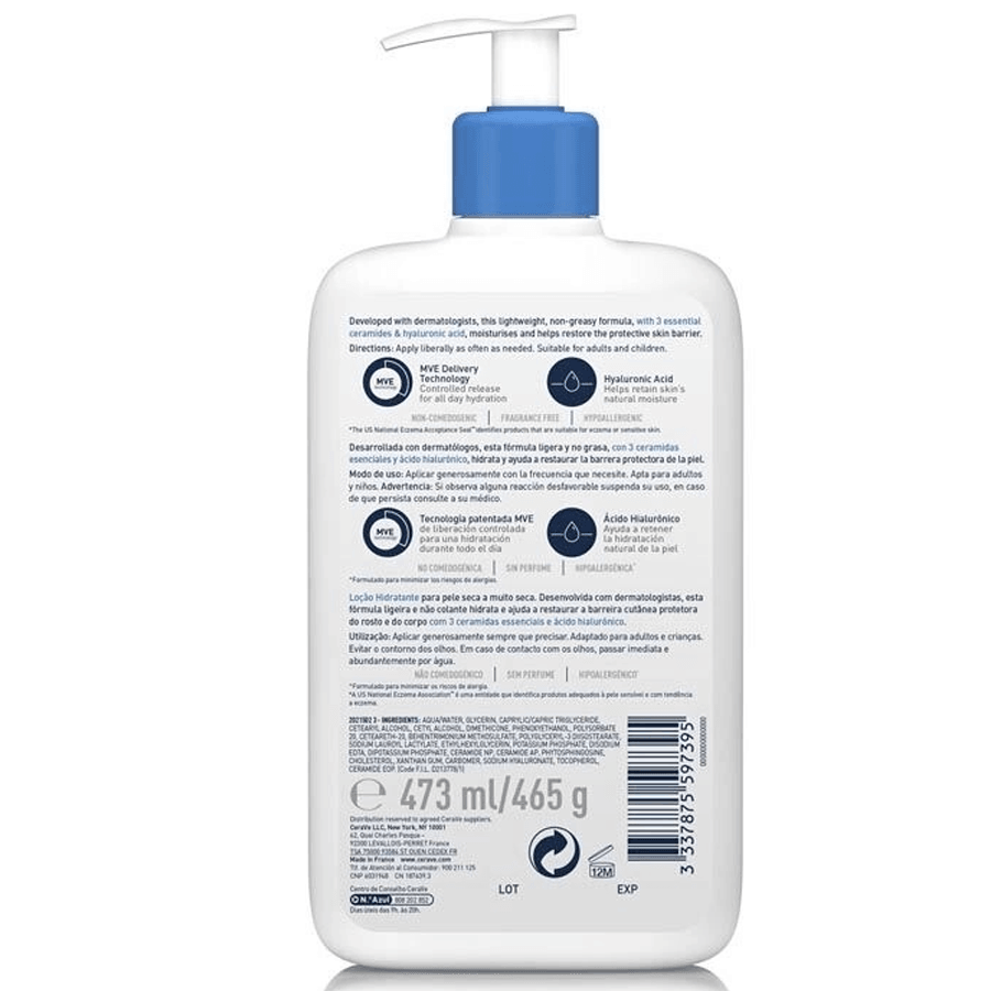 CeraVe Nemlendirici Losyon 473ml-Kuru ve Çok Kuru Cilt