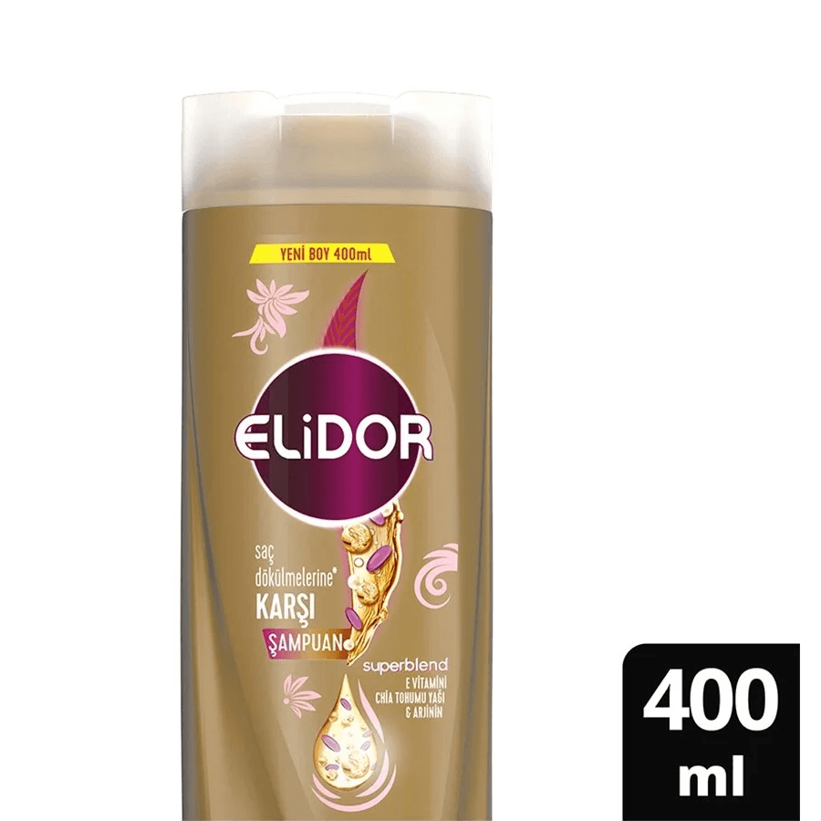 Elidor Superblend Saç Dökülmelerine Karşı Saç Bakım Şampuanı 400ml