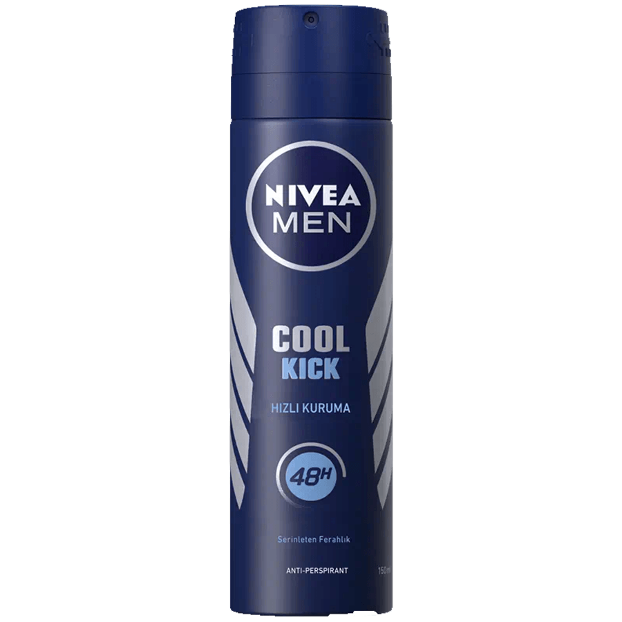 Nivea Men Cool Kick Sprey 150ml-Serinleten Ferahlık