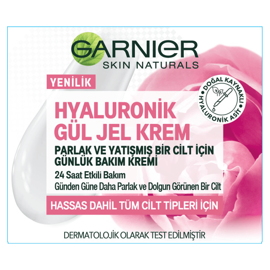 Garnier Hyaluronik Gül Jel-Krem 50ml