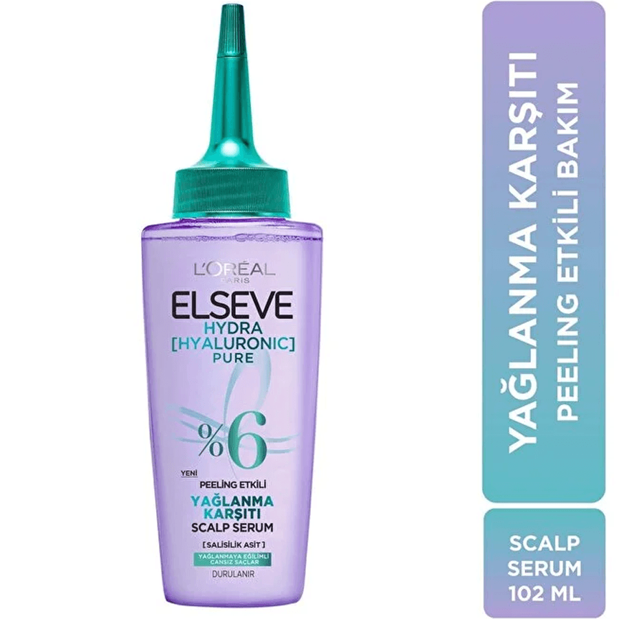 Loreal Paris Elseve Hyaluron Pure Scalp Serum 201ml - Peeling Etkili Serum