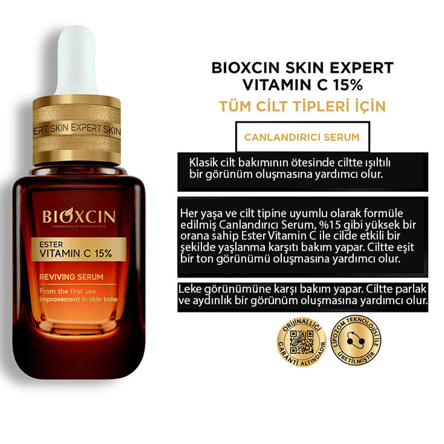 Bioxcin Vitamin C %15 Canlandırıcı Serum 30ml